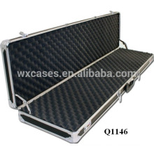 new design!!!strong aluminum rifle gun case with foam inside wholesales